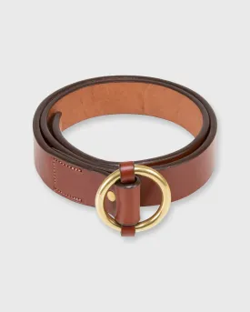 1.25" O-Ring Belt in Oak Bridle