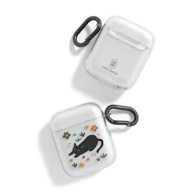 1st & 2nd Generation A Purr-fect Day Black Cat AirPods Case