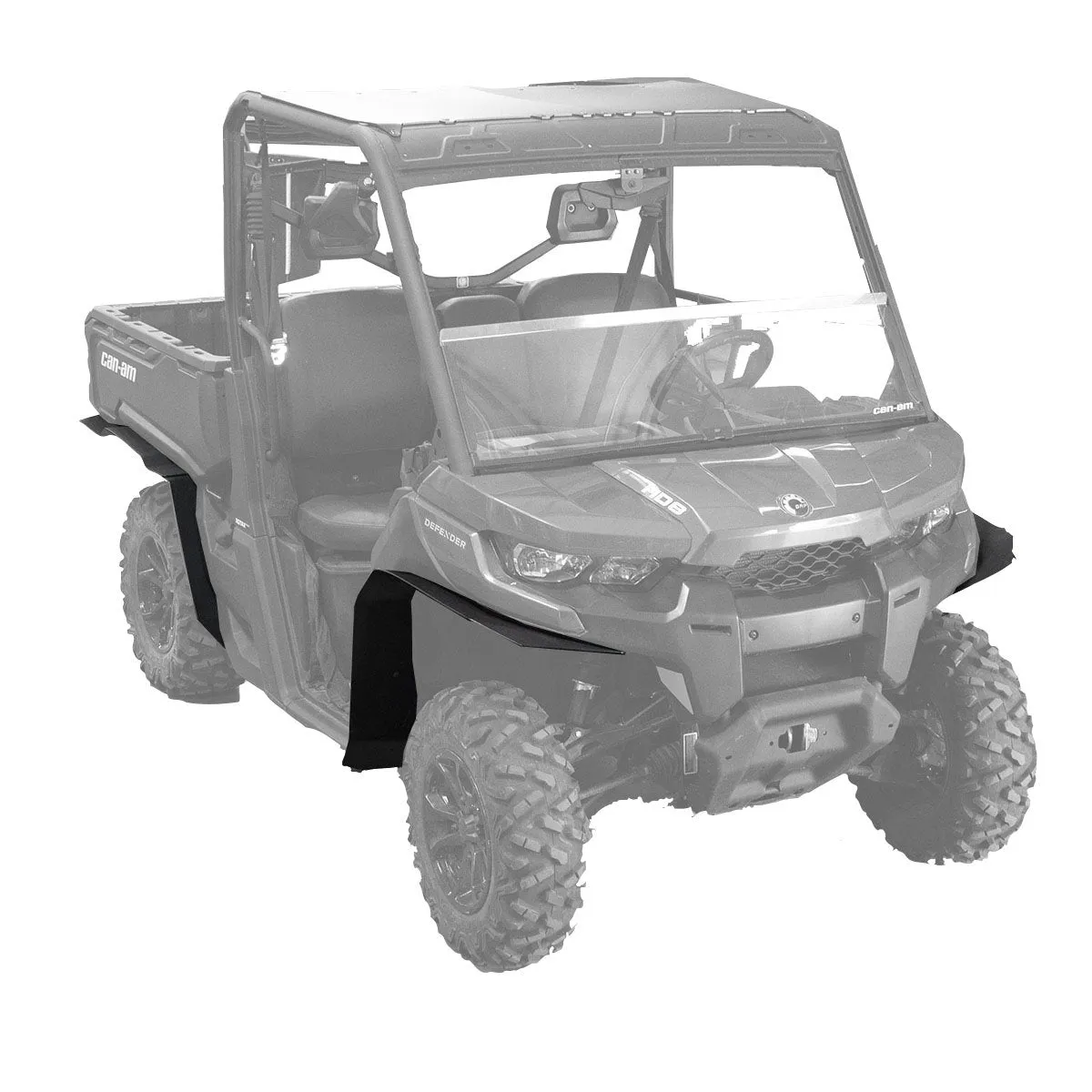 2016-2019 Can-Am Defender Super Max Coverage Fender Flares