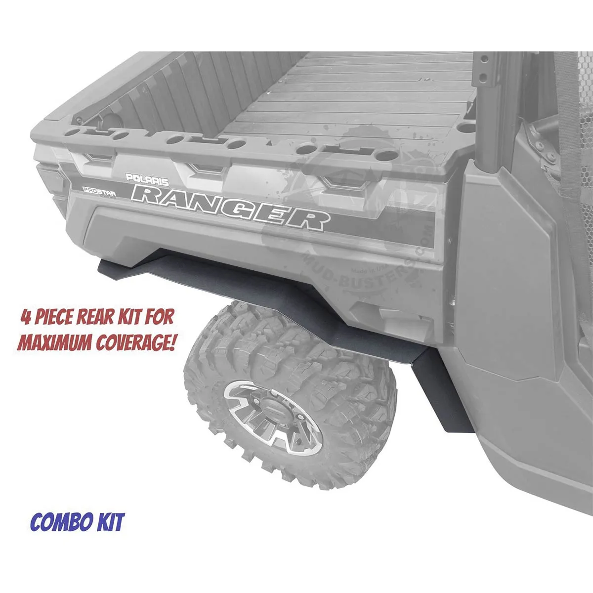 2018-2025 Polaris Ranger XP 1000 Fender Flares