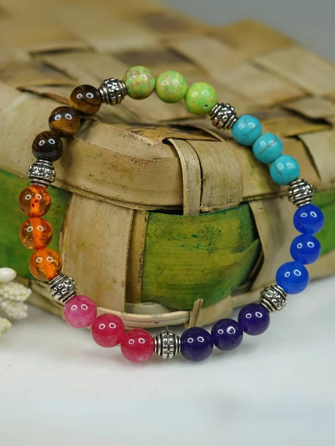 3 Sets Of 7 Chakras Bracelet