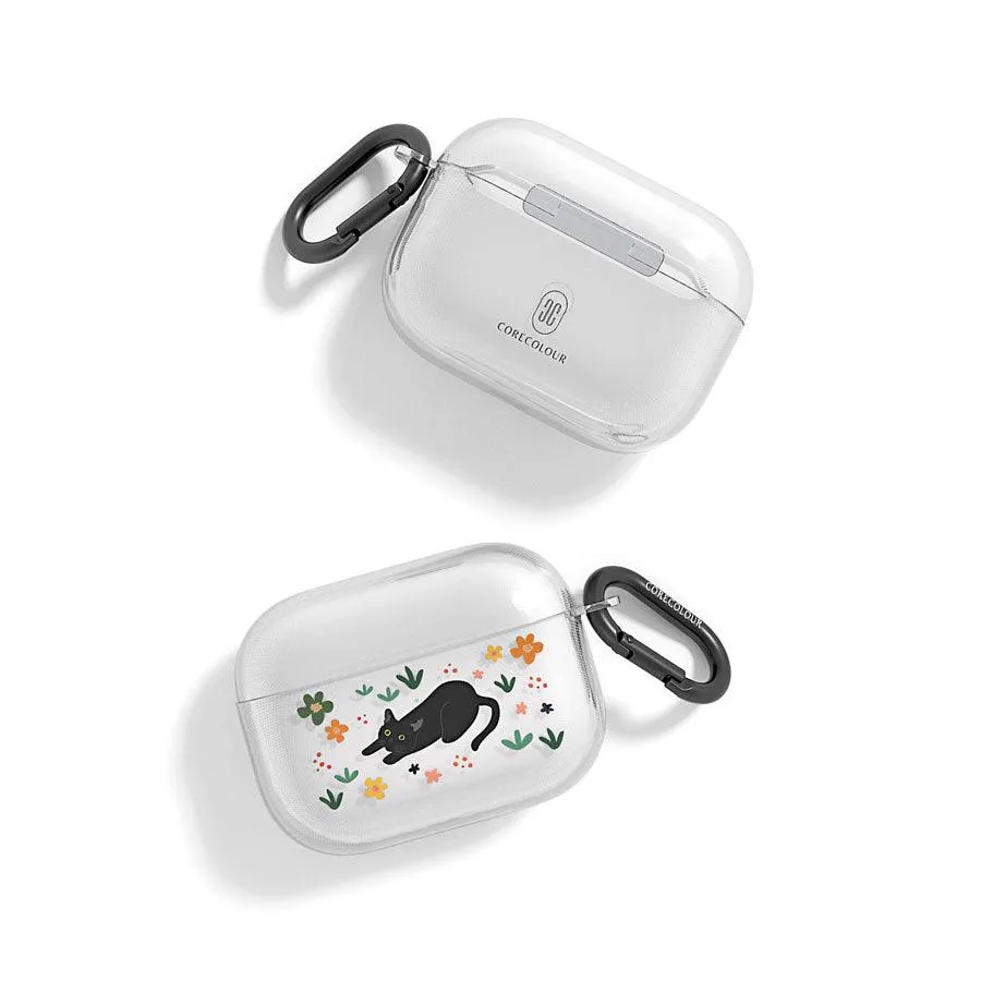 3rd Generation A Purr-fect Day Black Cat AirPods Case