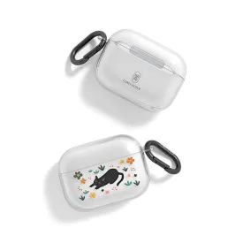 3rd Generation A Purr-fect Day Black Cat AirPods Case