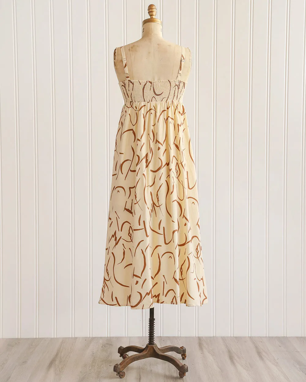 Abstract Strokes Dress