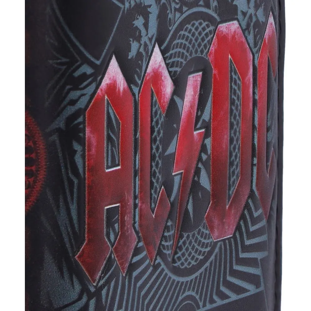 AC/DC Purse - Black Ice Embossed