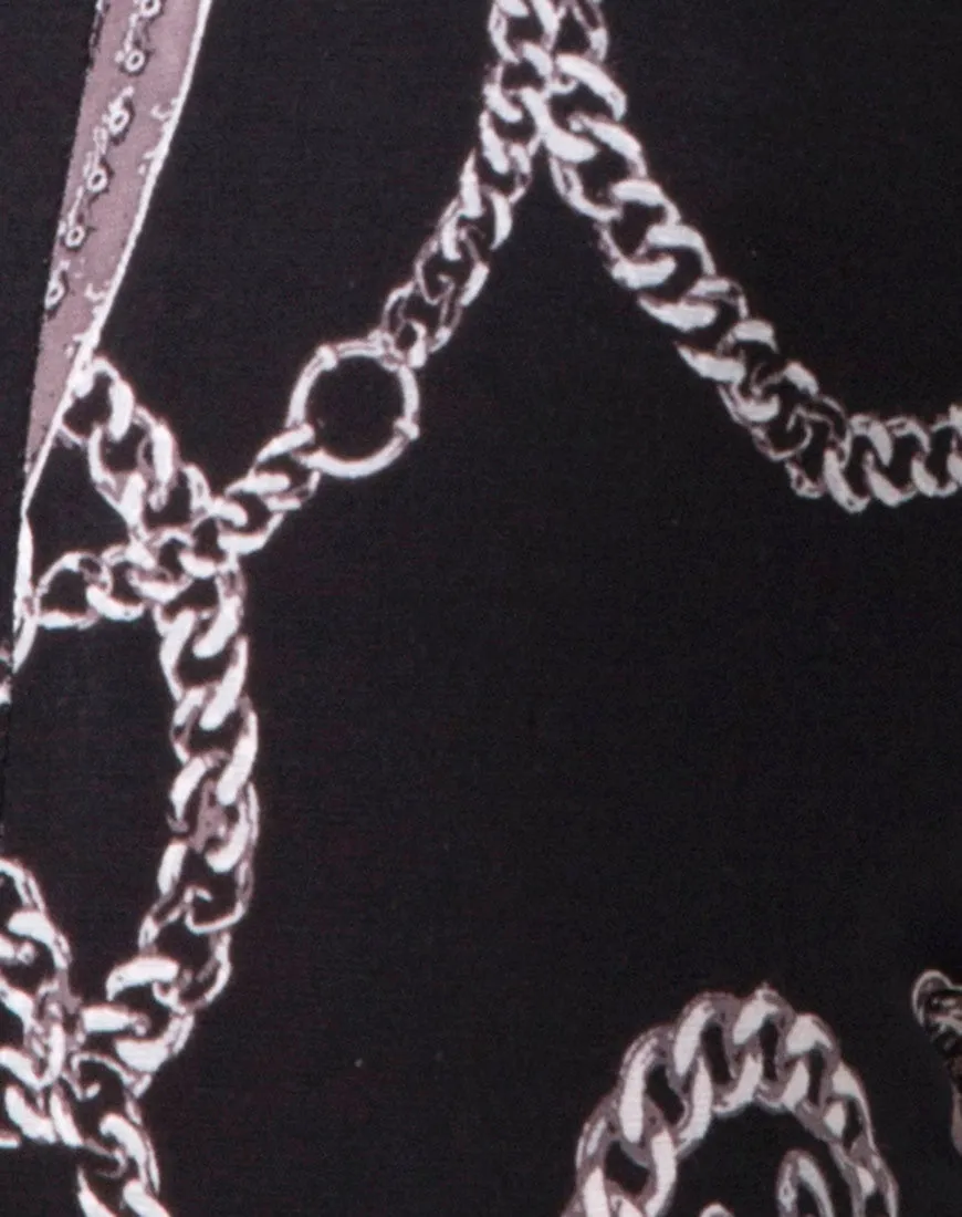 Acro Unitard in Chain