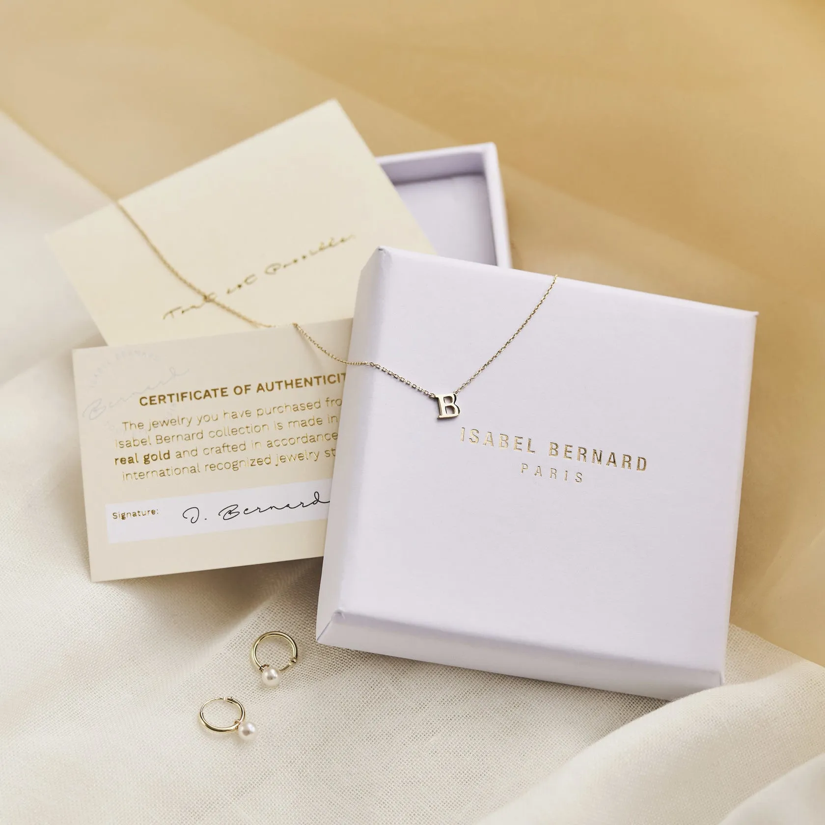 Aidee Leontine 14 karat gold snake necklace