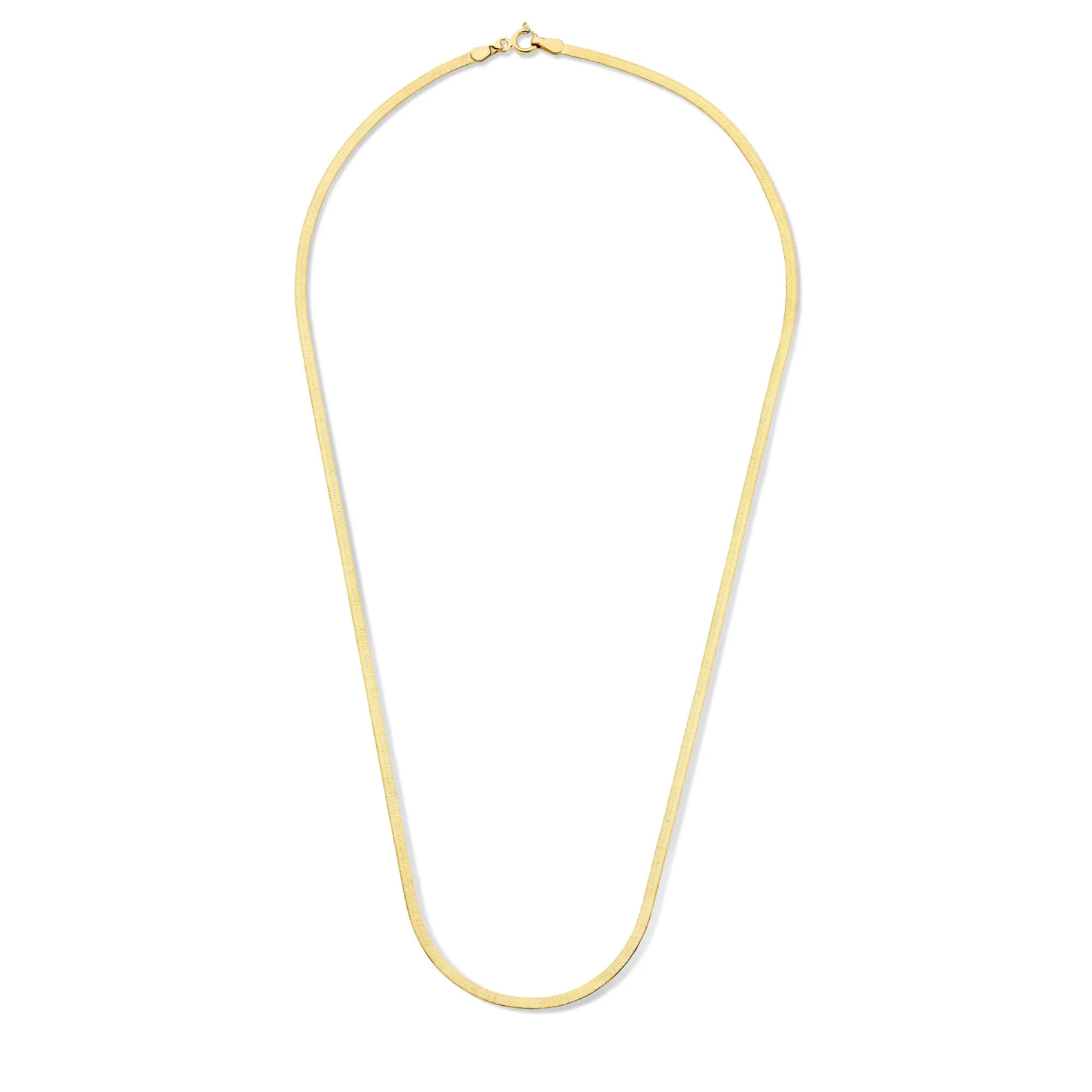 Aidee Leontine 14 karat gold snake necklace