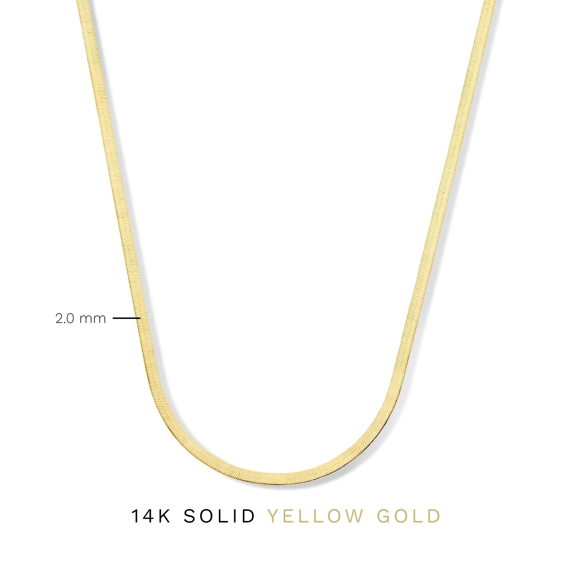 Aidee Leontine 14 karat gold snake necklace