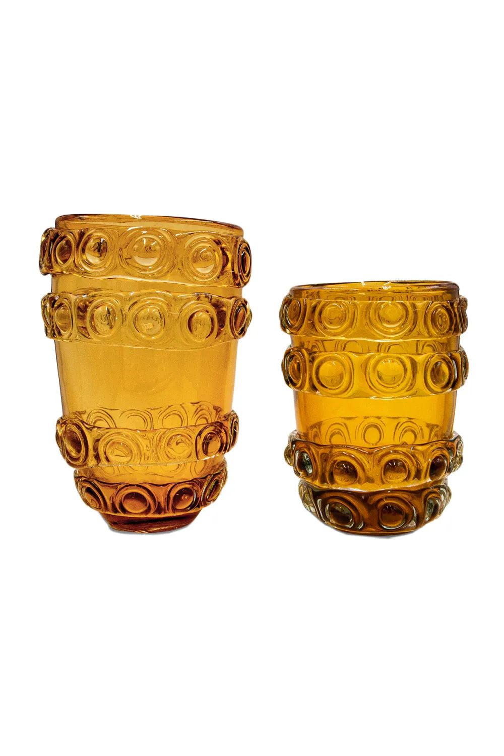 Amber Embossed Glass Vase | Liang & Eimil Bumble