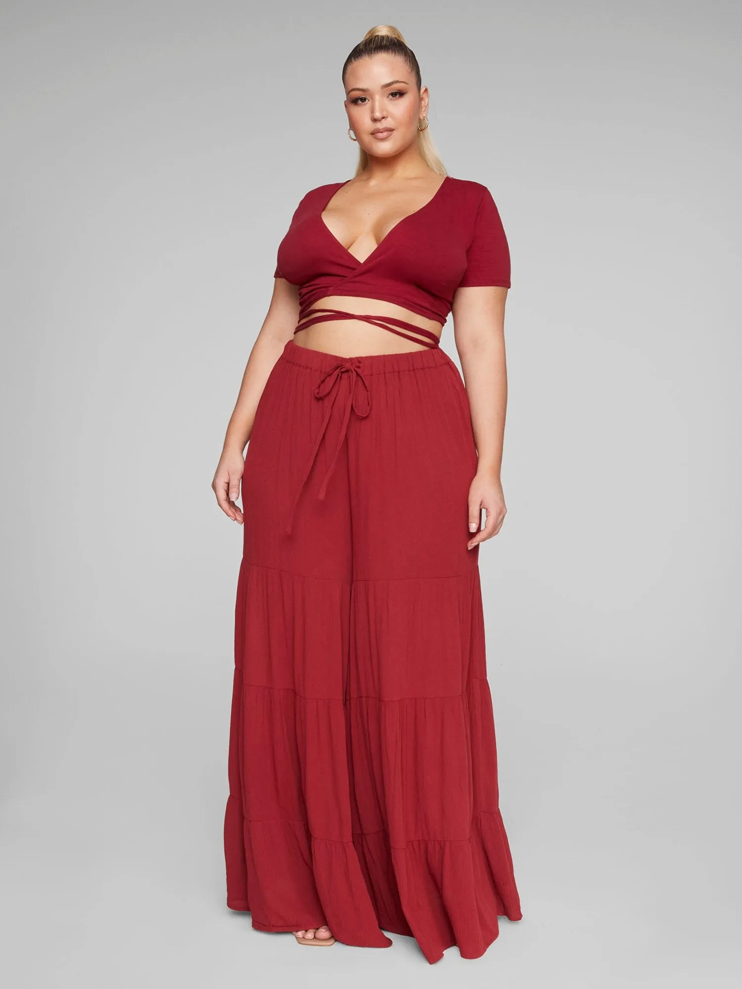 Ariella Crop Top with Waist Ties
