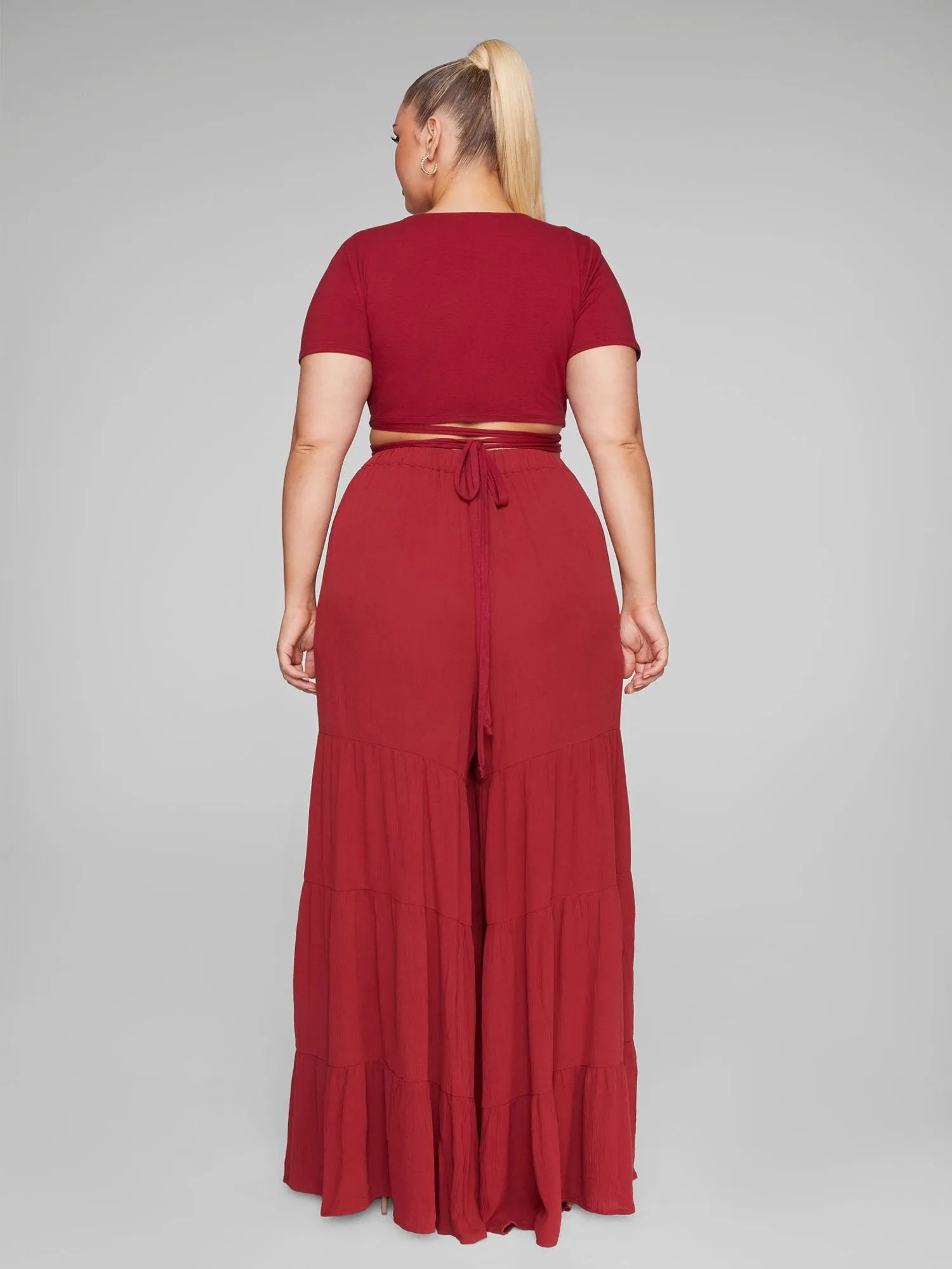 Ariella Crop Top with Waist Ties