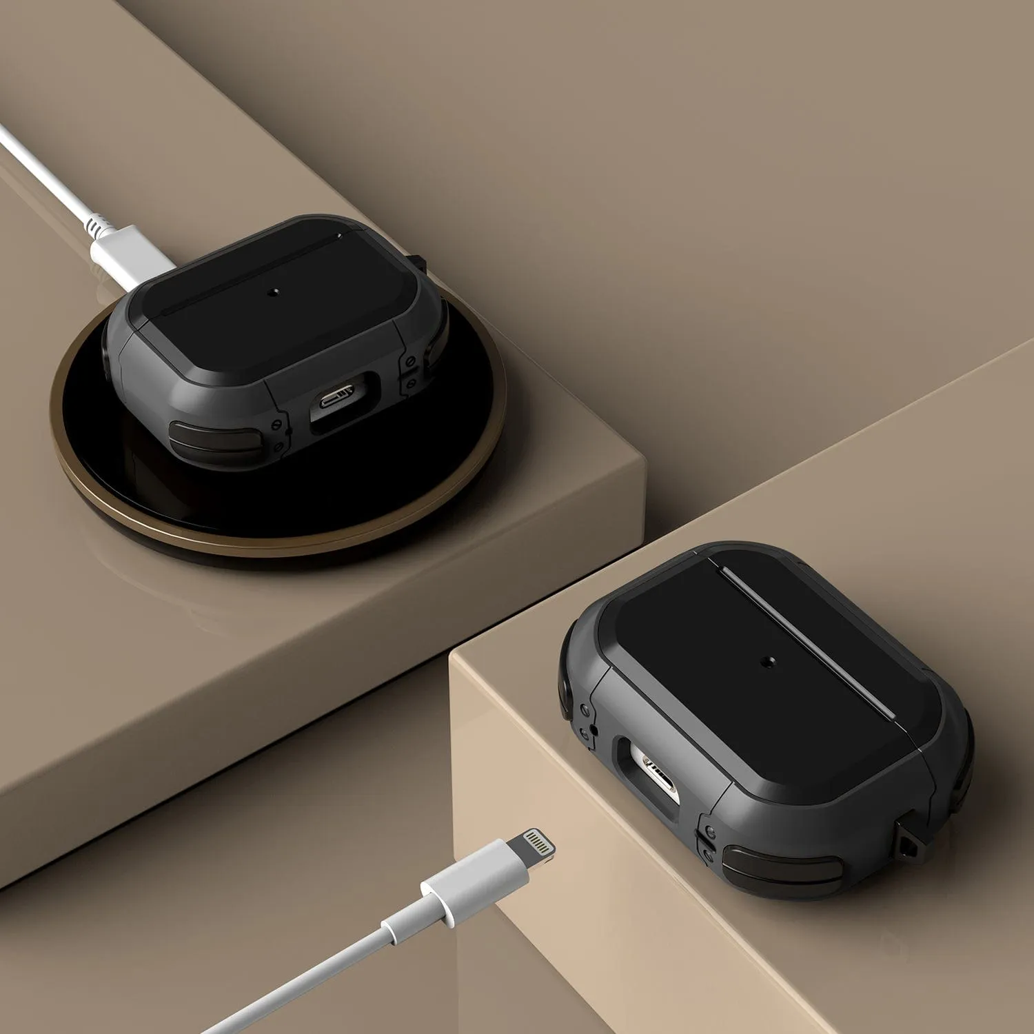 Armor Series Black Case - Apple AirPods Pro 2 (2nd Generation)