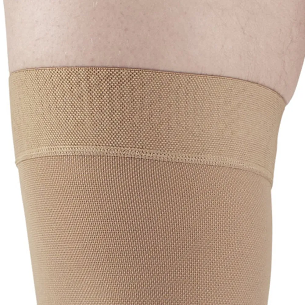 AW Style 315 Medical Support Closed Toe Thigh Highs w/Silicone Dot Band - 30-40 mmHg