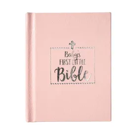 BABY GIRL FIRST BIBLE, PINK