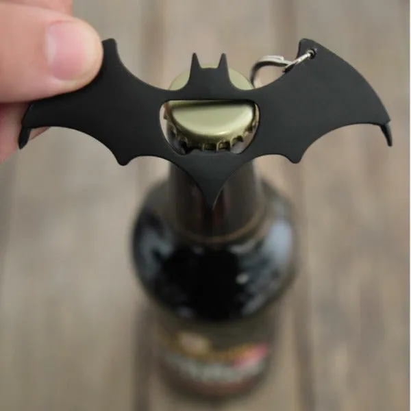 Batman Logo Multi-Tool Bottle Opener Keychain with Screwdriver