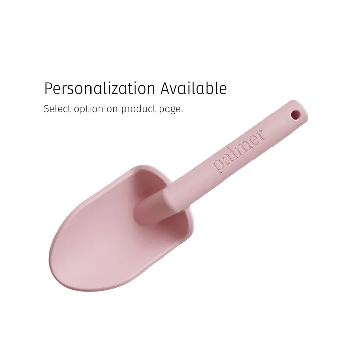 Beach Bucket with Personalized Shovel | Flamingo Pink