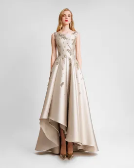 Beaded Asymmetrical Dress