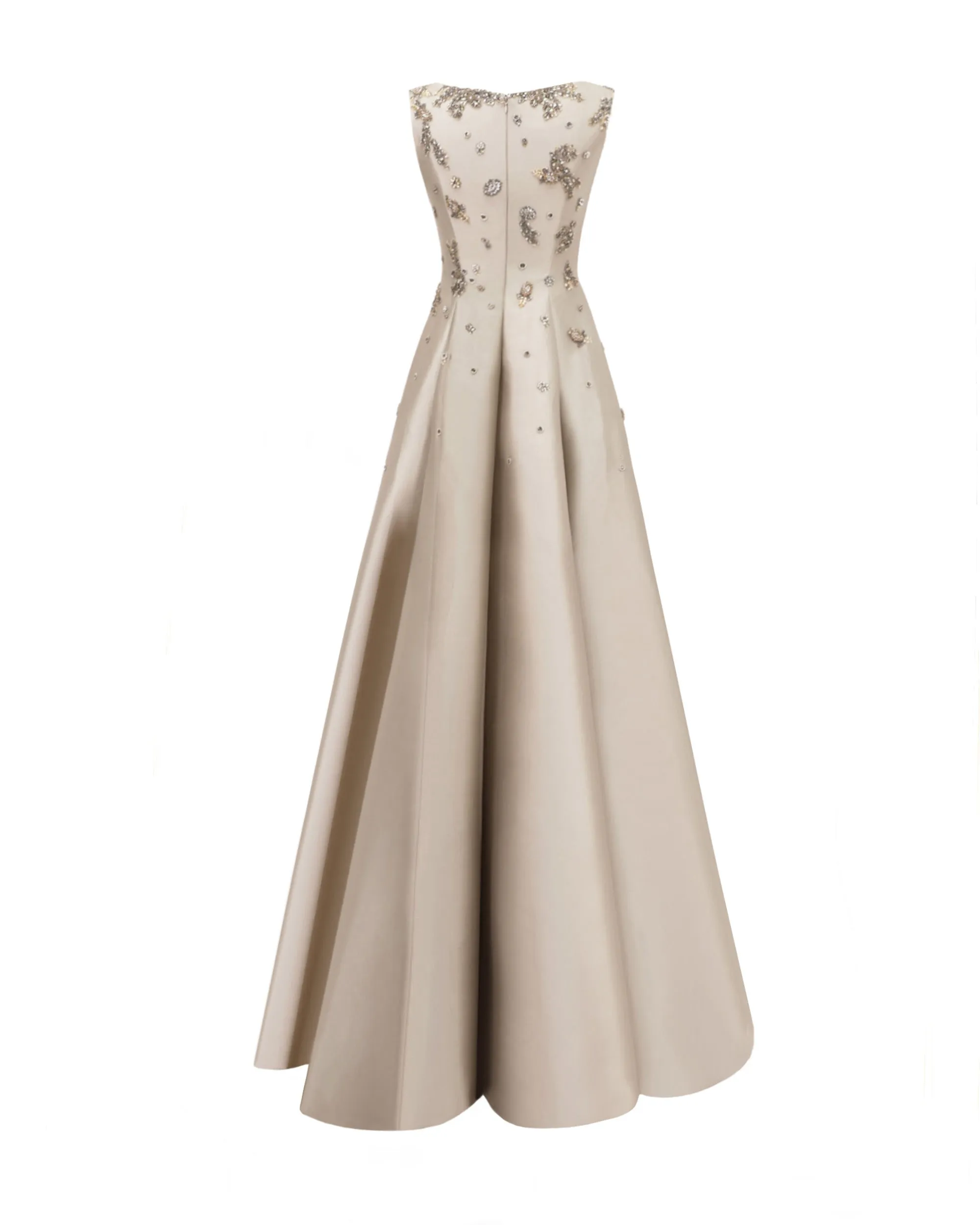 Beaded Asymmetrical Dress