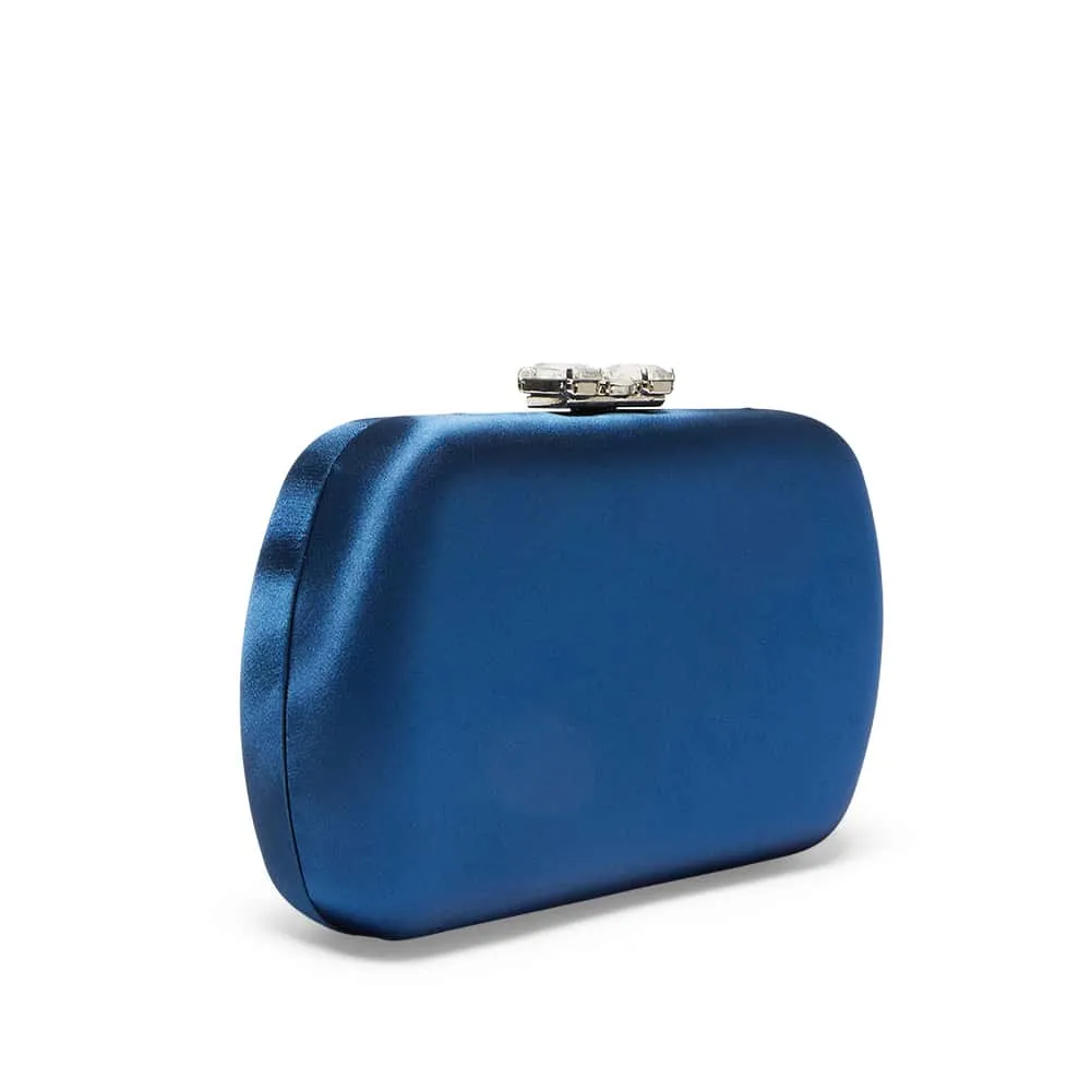 Betzy Handbag in Navy Satin