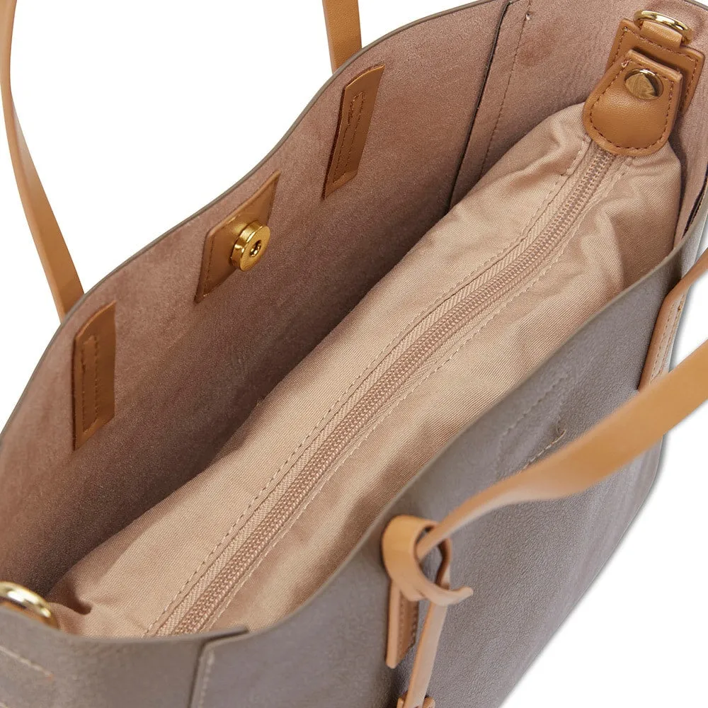 Billi Handbag in Pewter