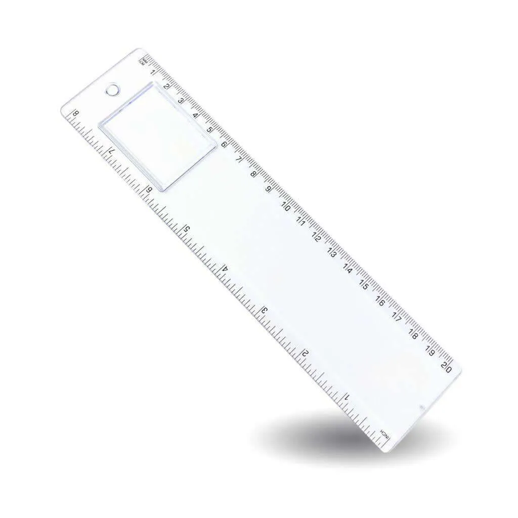 Blank 8 inch Ruler Photo Insert 40 x 30mm - Pack of 10