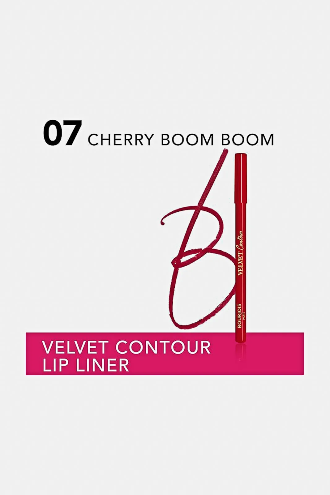 Bourjois Velvet Cotton Colour 07 - Cherry Boom Boom
