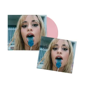 Camila Cabello - C,XOXO -  Baby Pink Vinyle Exclusif   Carte dédicacée