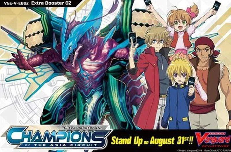 CardFight!! Vanguard V (Champions of the Asia Circuit) Extra Booster Single Pack - English Ver