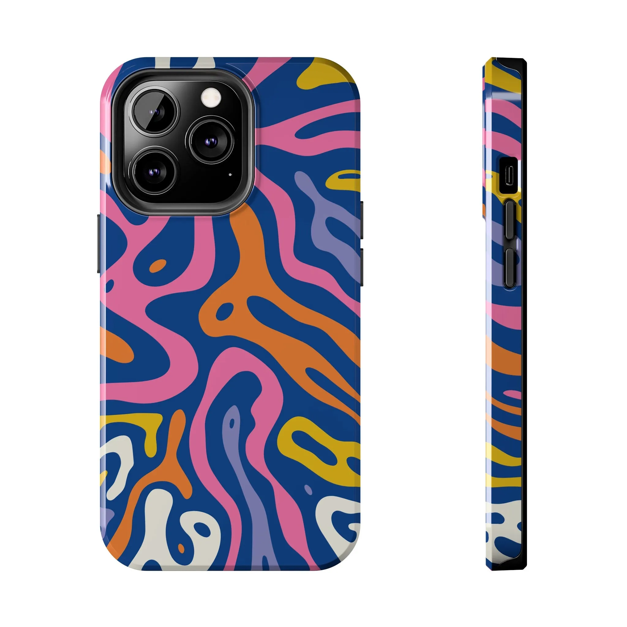 Catching Vibes | Retro Abstract Case