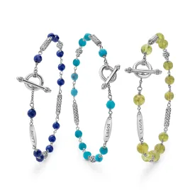 Caviar Icon Gemstone Bracelet Gift Set