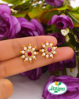 CHIC ELEGANCE  PEARL EARRINGS