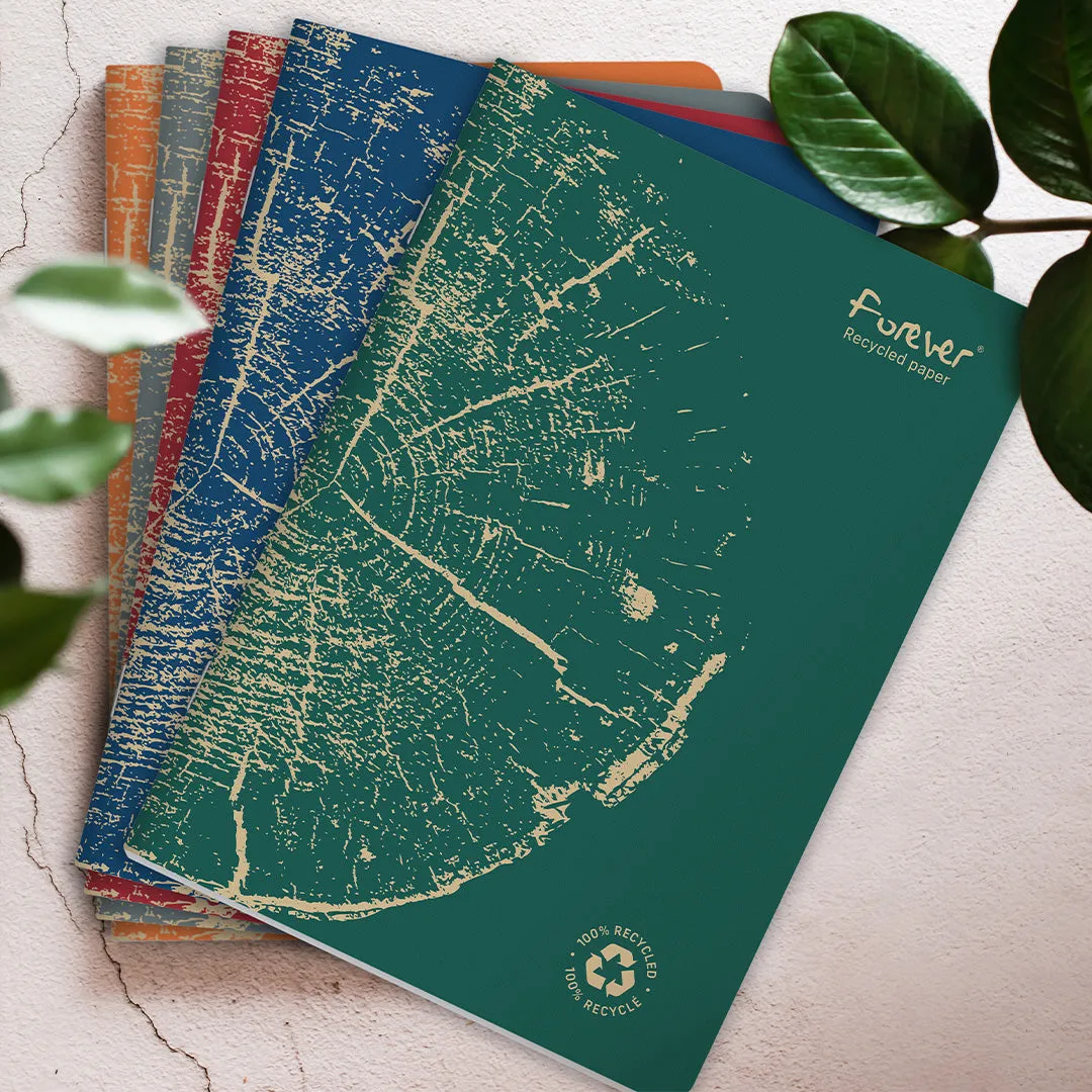 Clairefontaine FOREVER Stapled Notebook A4