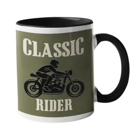 Classic Rider Motorbike Mug