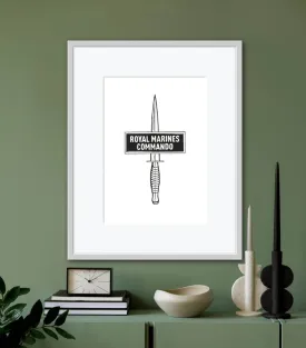 Commando Dagger - INDIGO ZULU INK