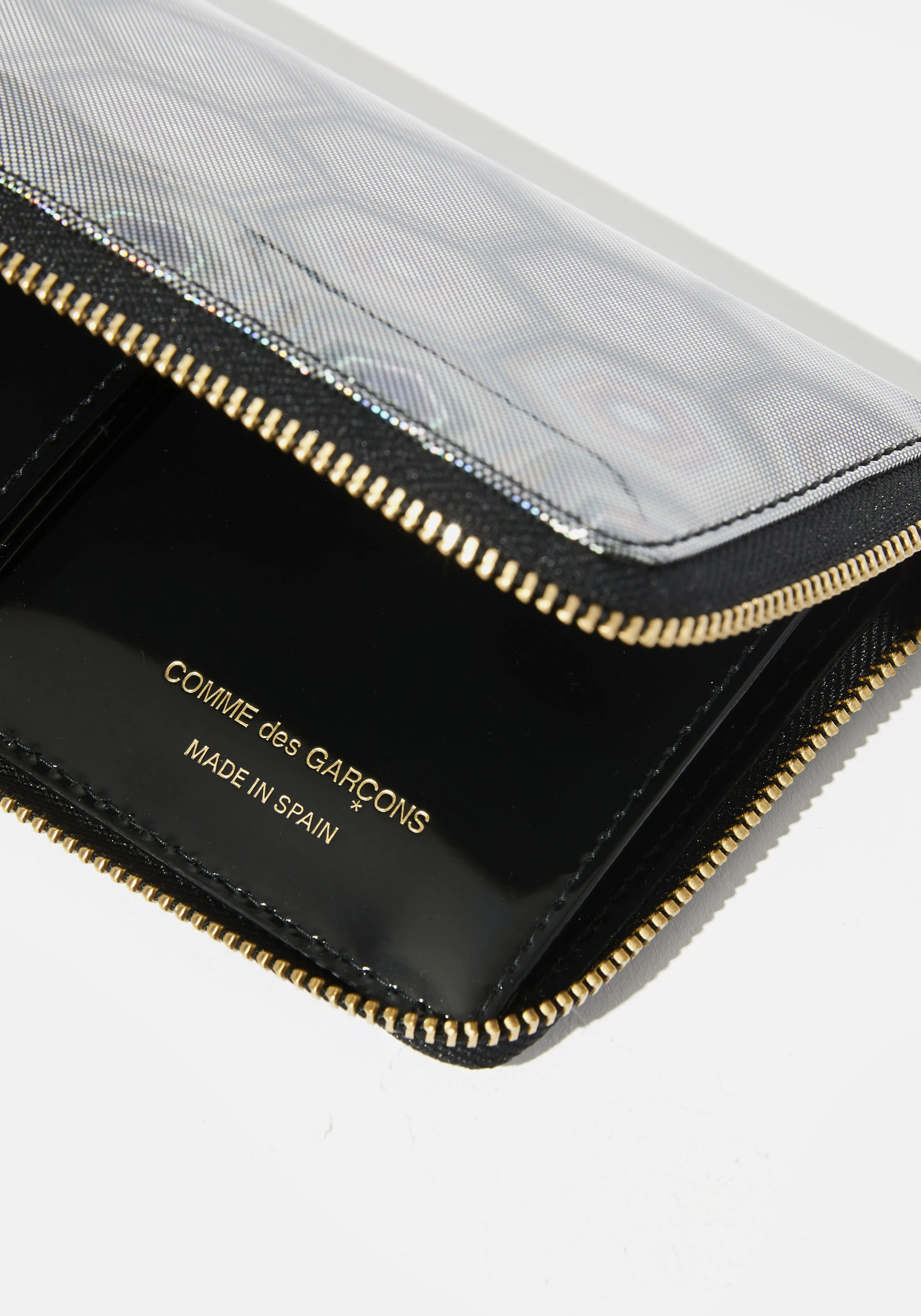 COMME DES GARCONS BLACK RAINBOW CLUTCH