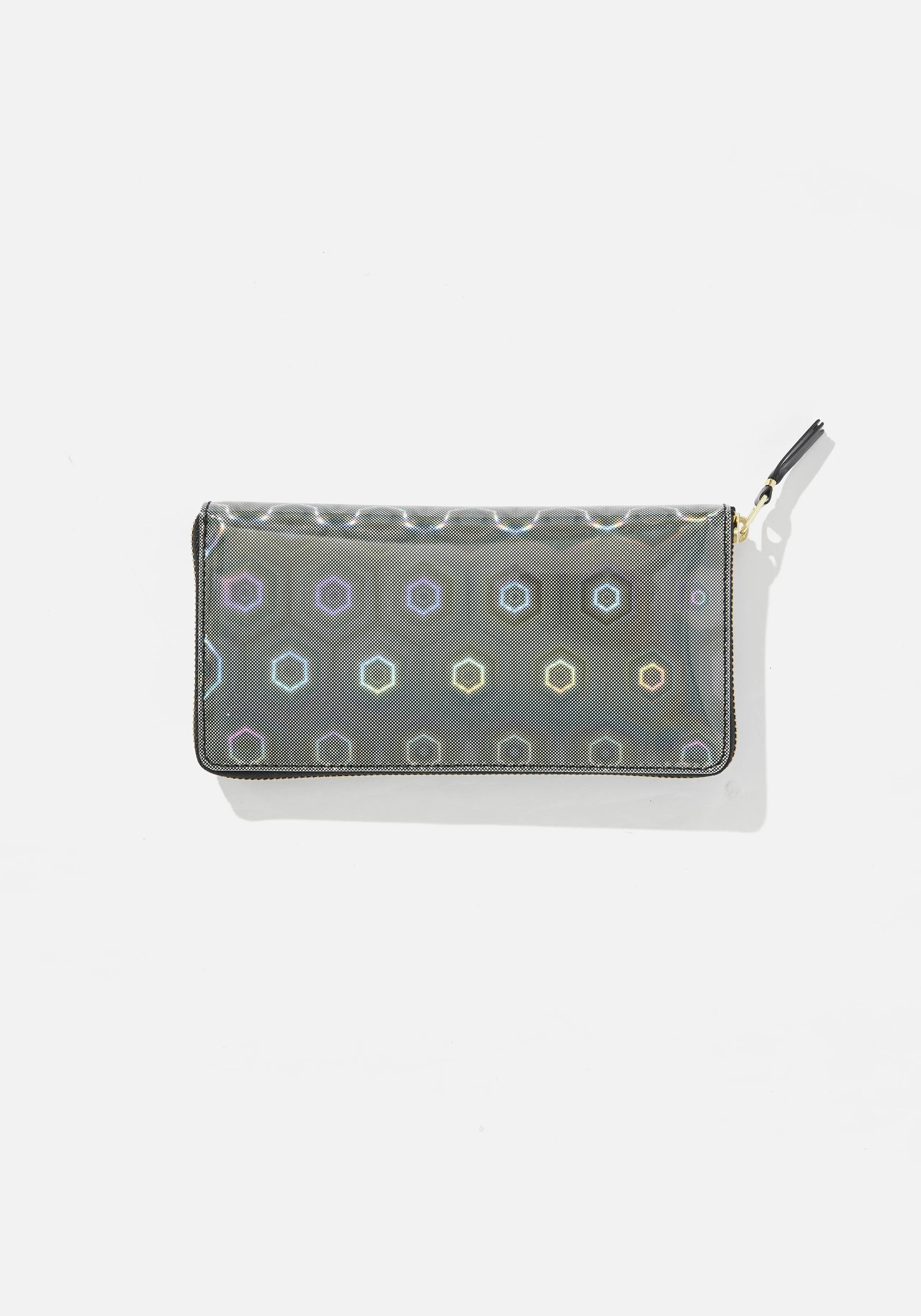 COMME DES GARCONS BLACK RAINBOW CLUTCH