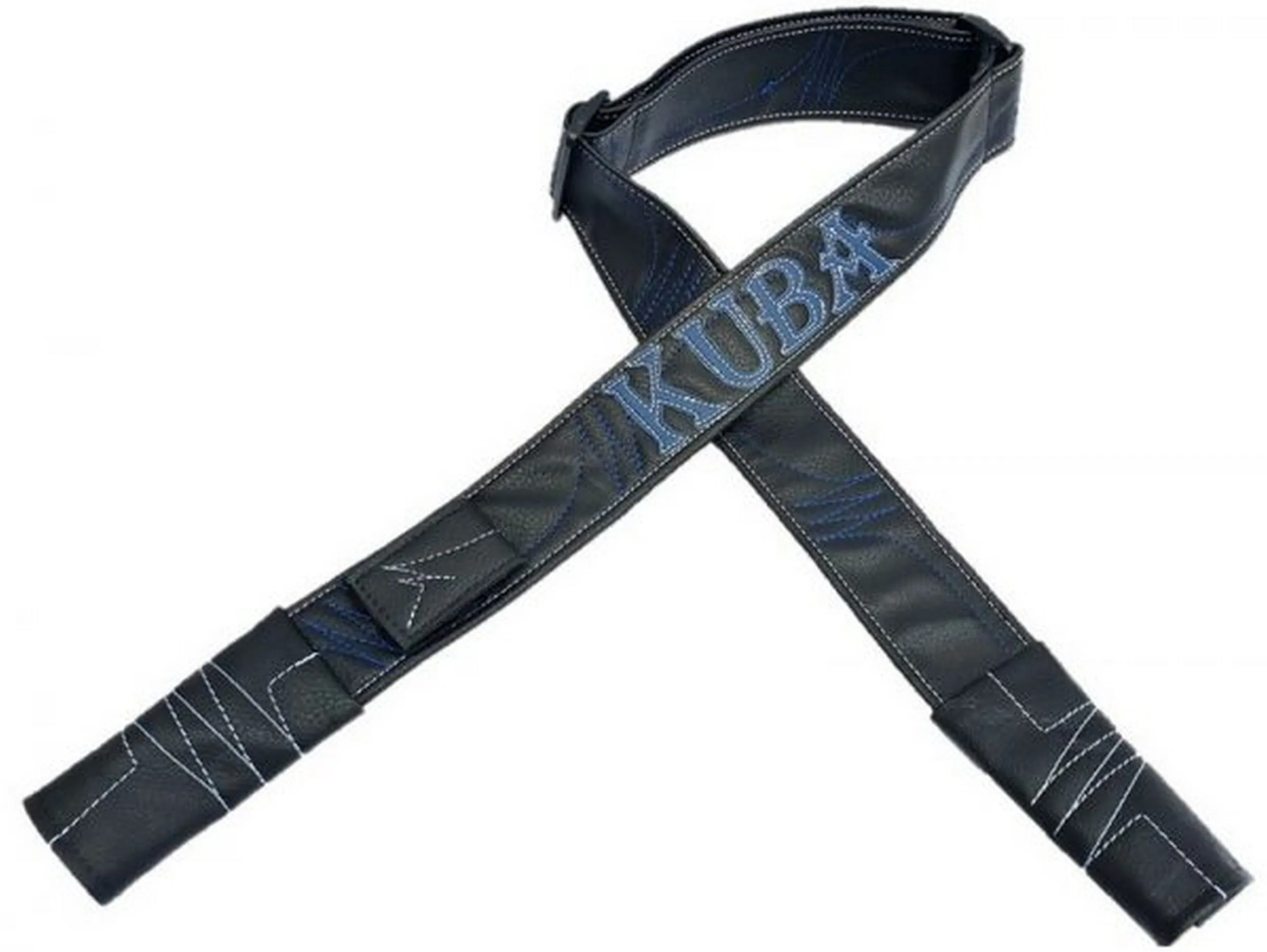 Customized Leatherette Rifle Sling- Blue