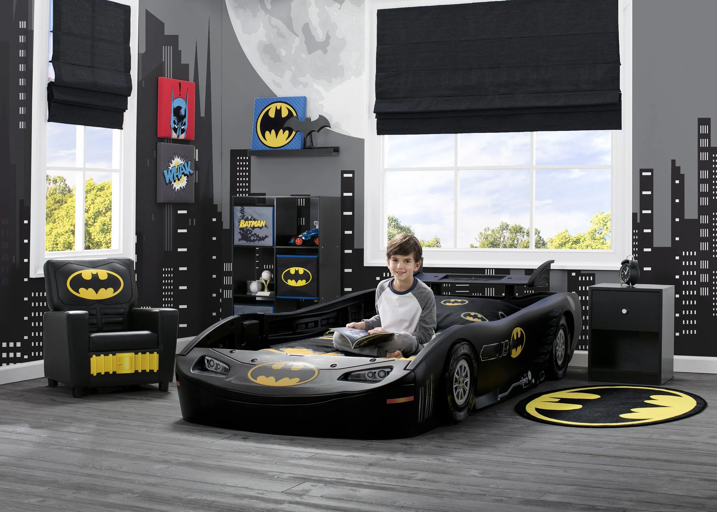 DC Comics Batmobile (Batman) Twin Bed