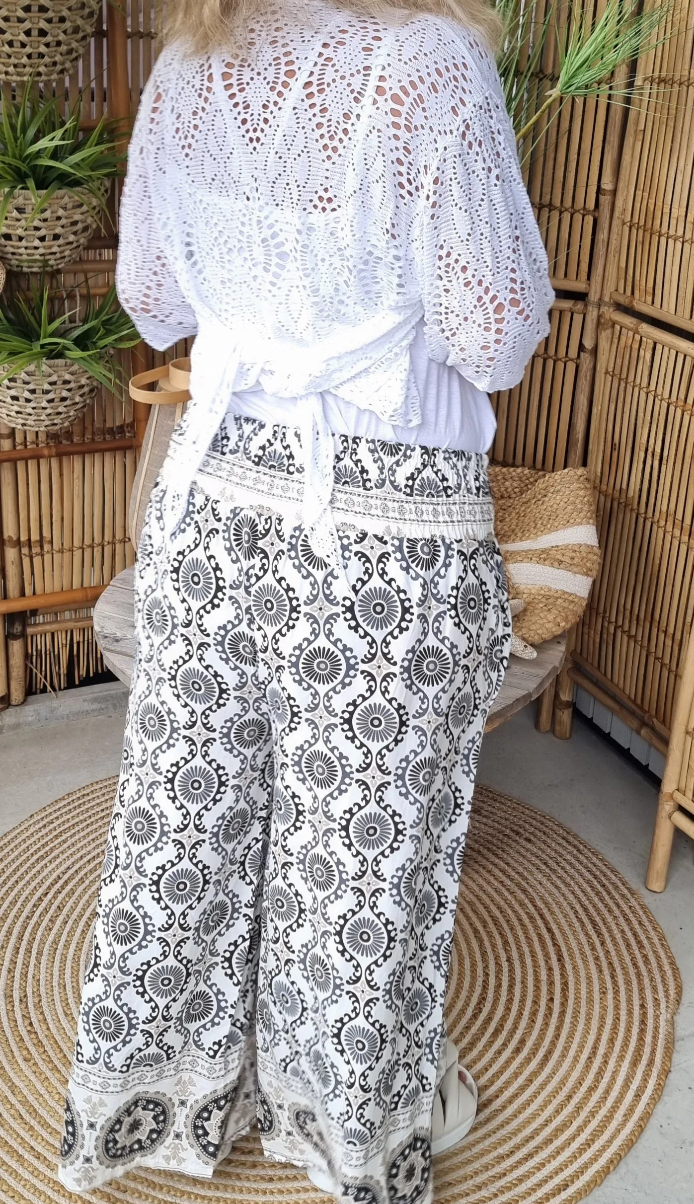 Diana Wide Printed Pant