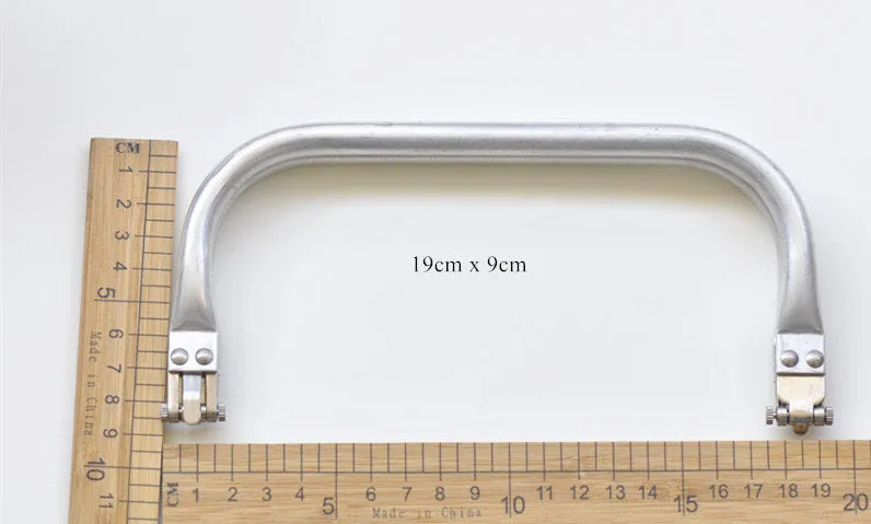 Doctor Bag Frame Aluminium Tube Purse Frame Bag Frame Hardware 19cm/21cm/25cm/30cm