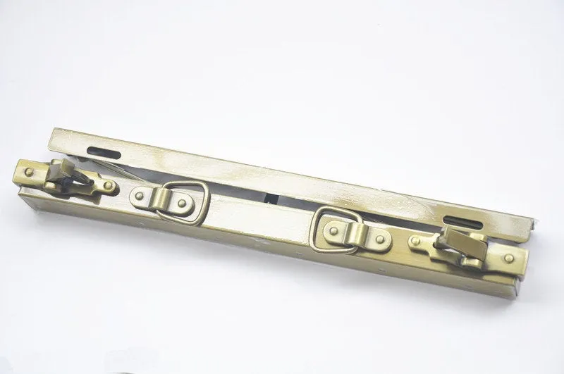 Doctor Bag Purse Frame With Screws Brushed Brass Metal Closure Purse Frame 30cm( 12")/ 35cm( 14") / 40cm(16") / 45cm(18")