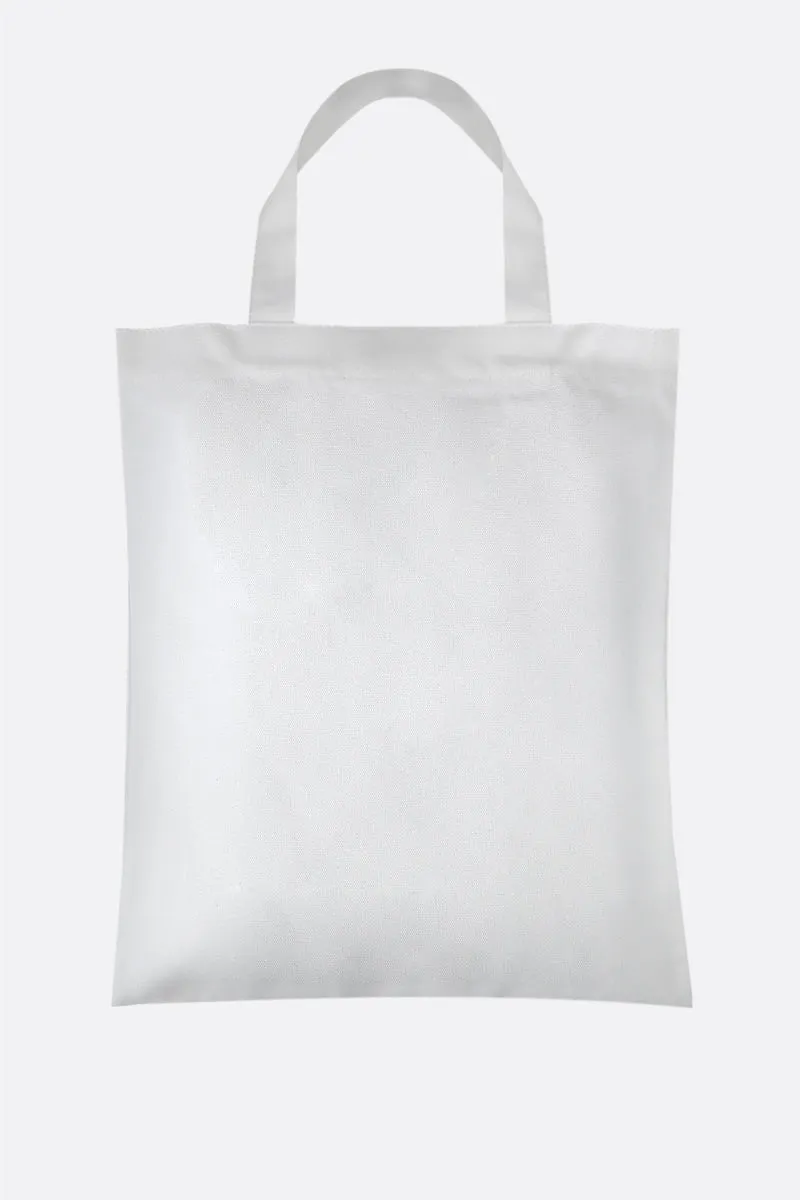 Dots canvas shopping bag