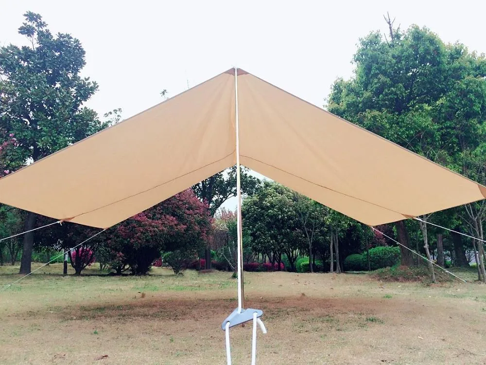 Dream House Waterproof Cotton Canvas Tent Awning The Vestibule for Camping Tent Outdoor Shelter Tent