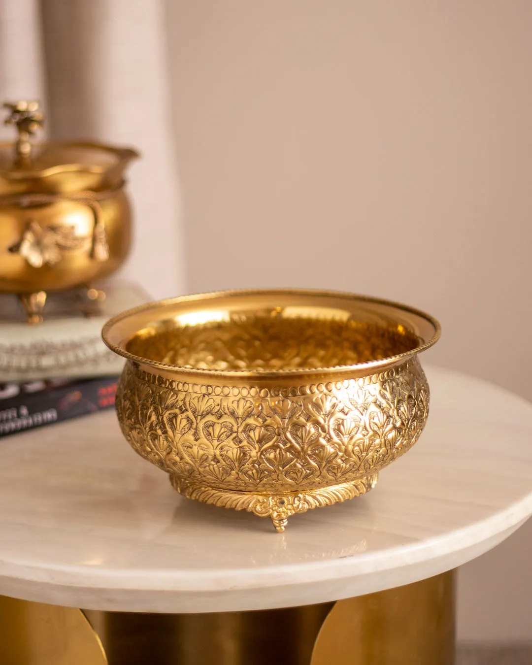 'Embossed' Handcrafted Bowl - 10"