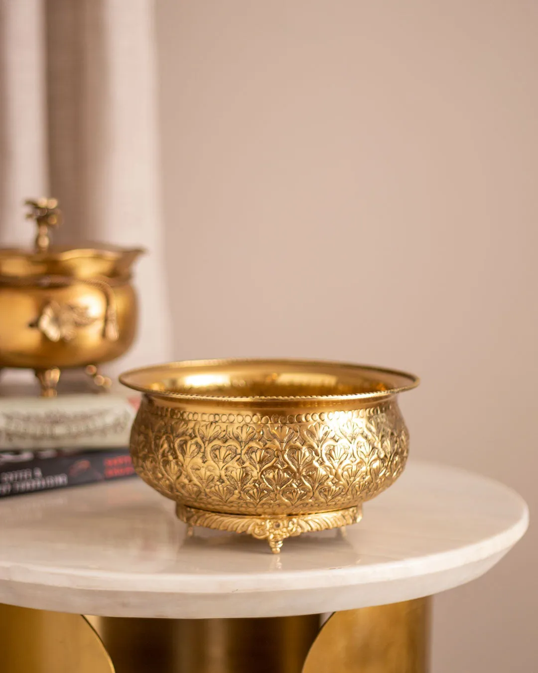 'Embossed' Handcrafted Bowl - 10"