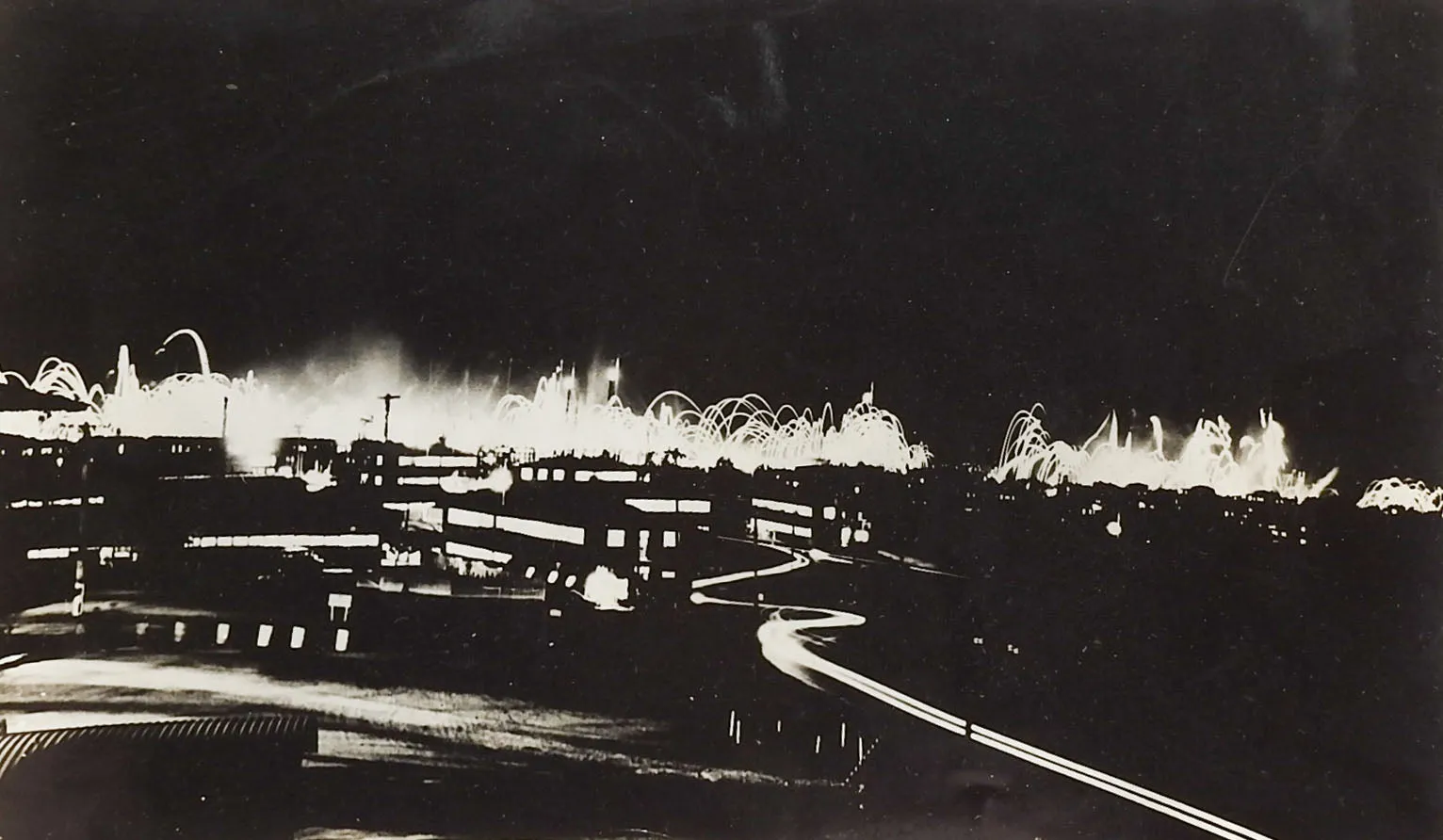 Evening Fireworks Photograph