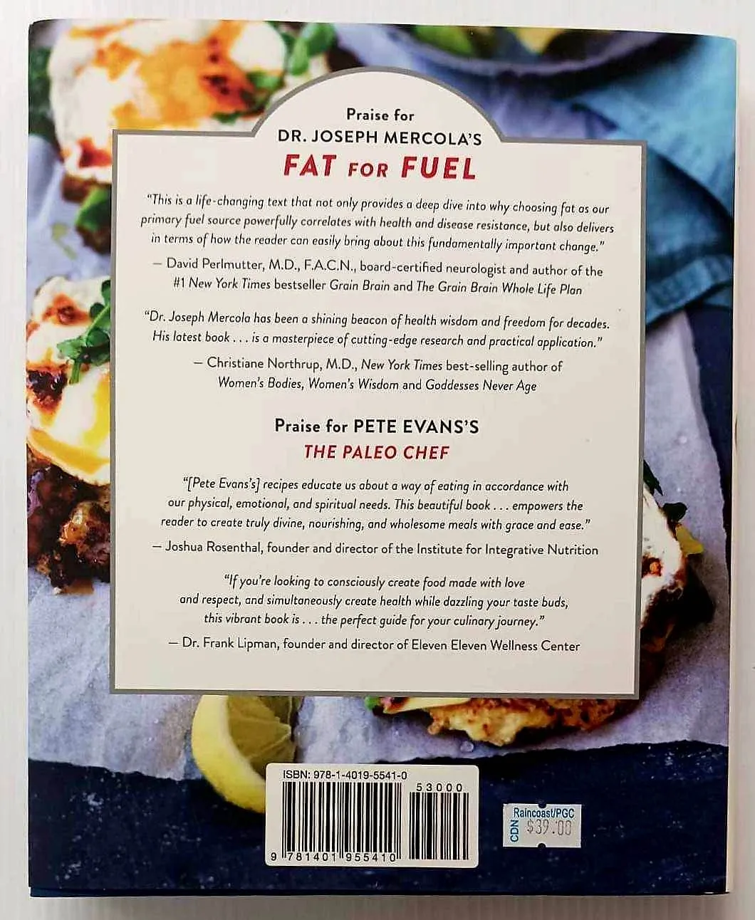 FAT FOR FUEL KETOGENIC COOKBOOK - Dr. Joseph Mercola, Pete Evans