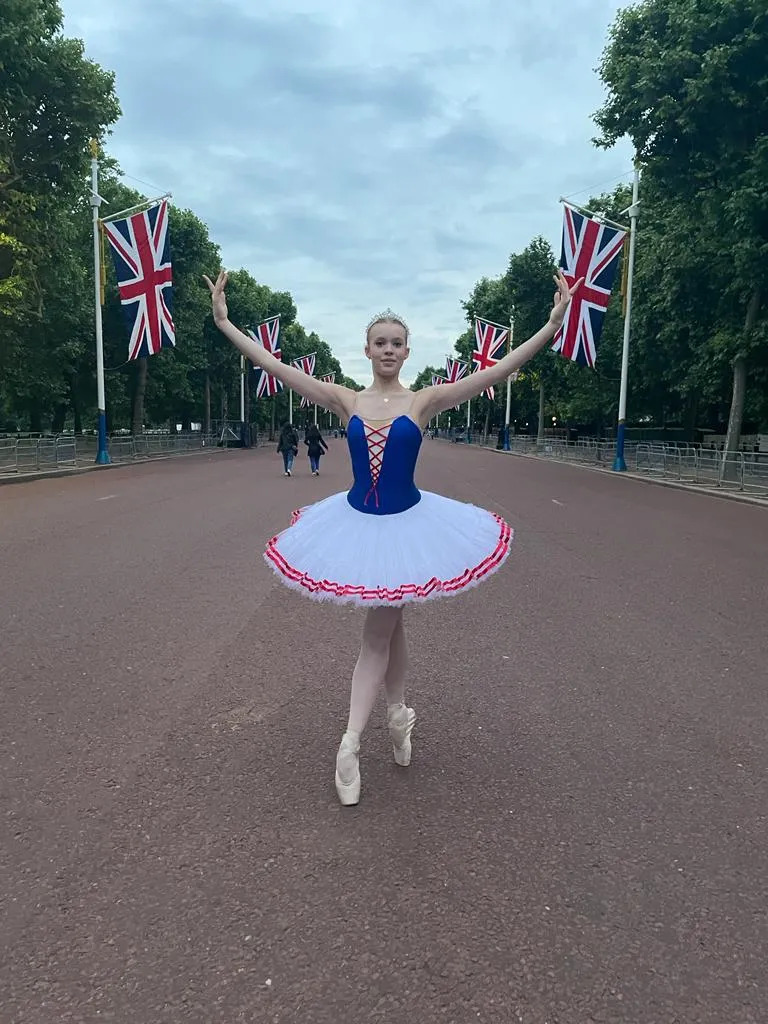 Flames of Paris Tutu - Hire only