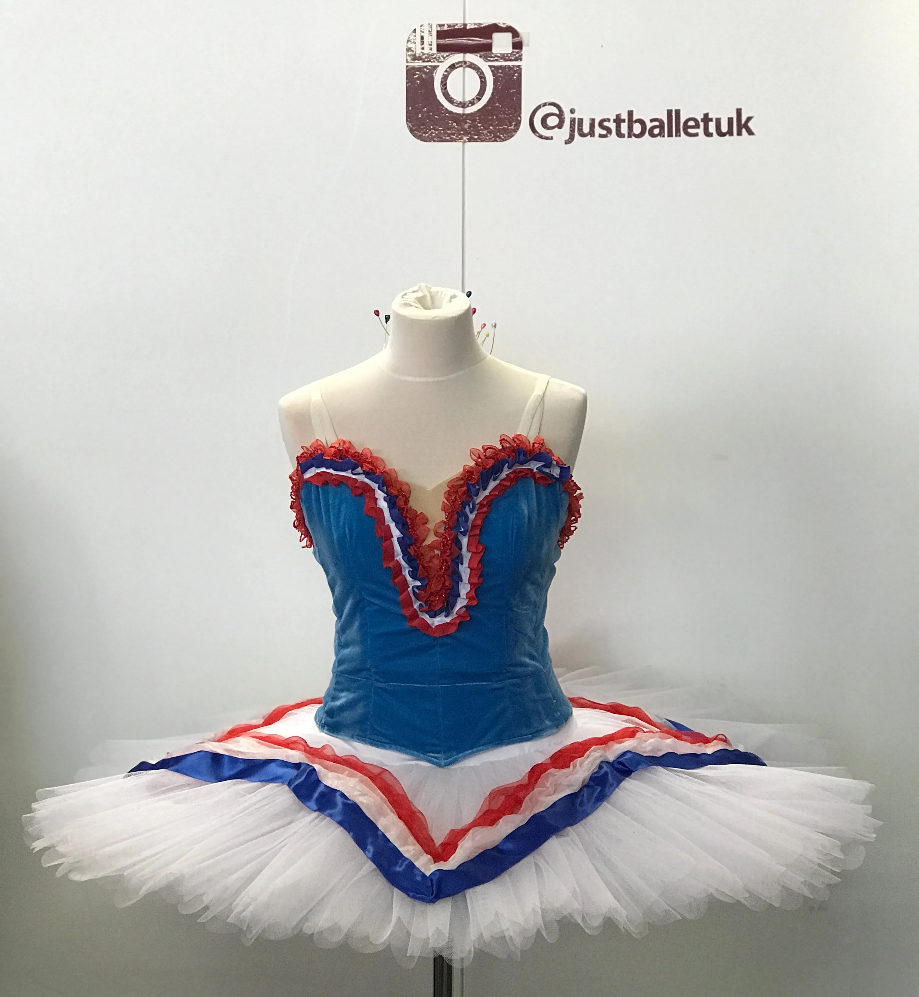 Flames of Paris Tutu - Hire only